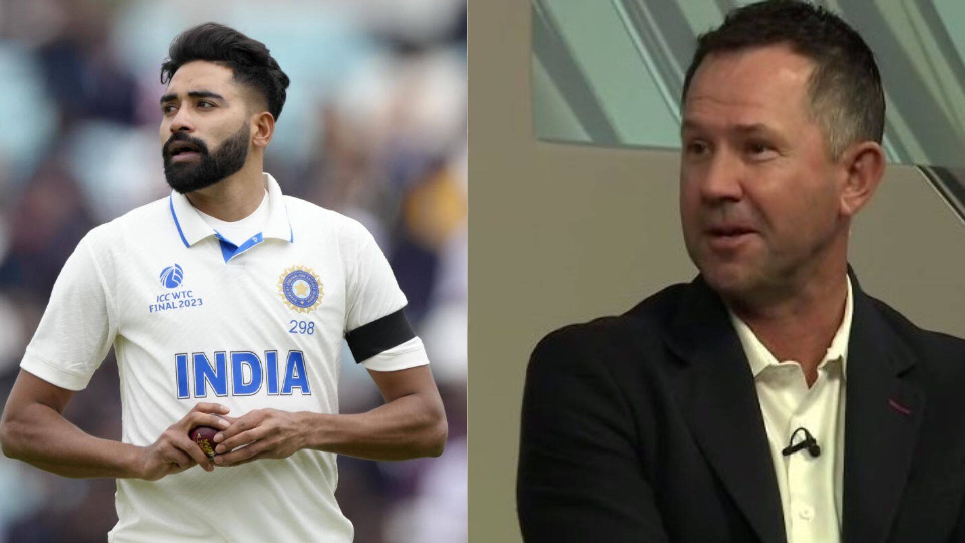 'I loved seeing that and he looks like...': Ricky Ponting on Mohammed Siraj's Heroics At WTC Final